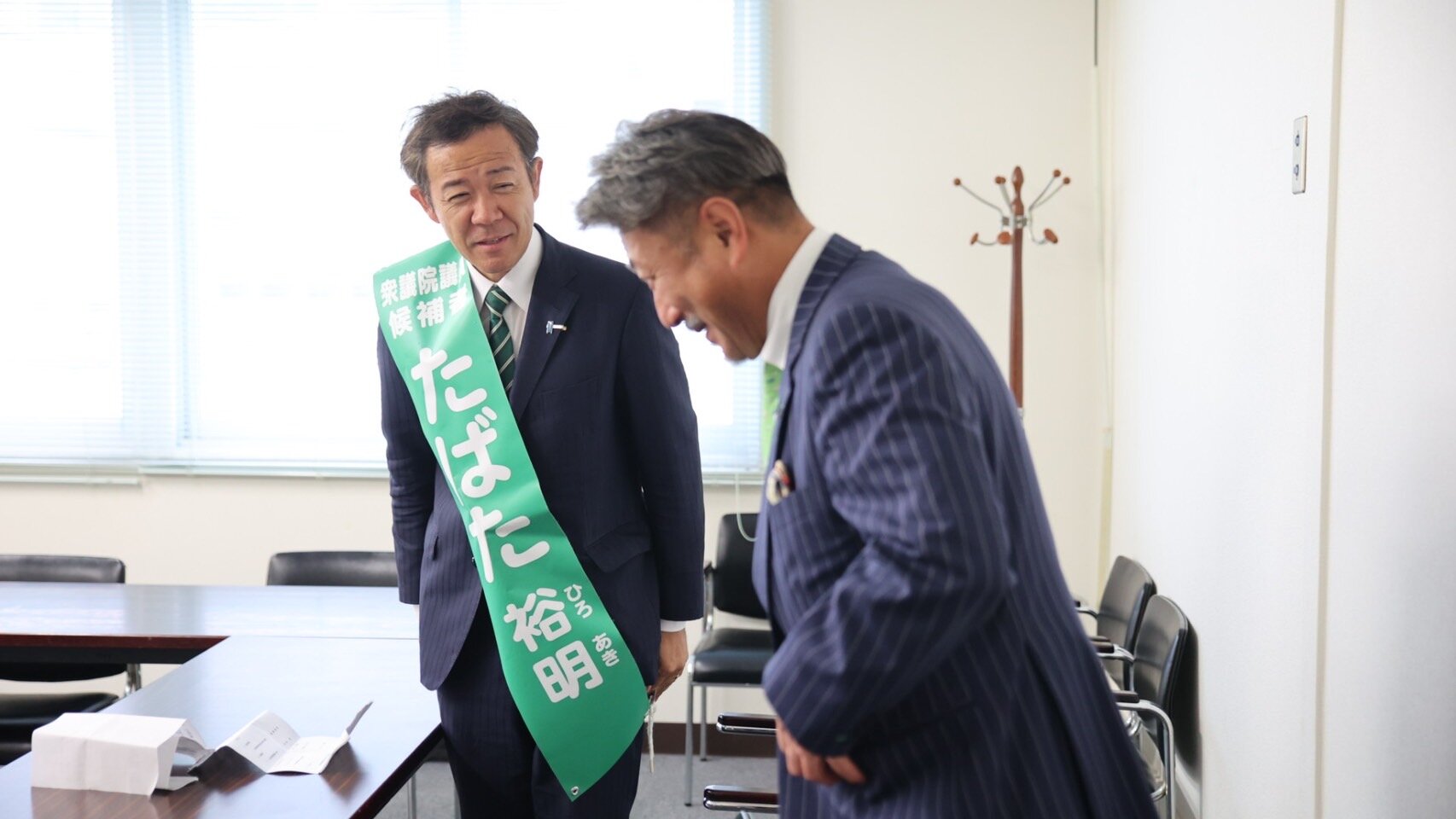 富山県建設業協会にて新田知事候補と共に個人演説会を開催させて頂きました。